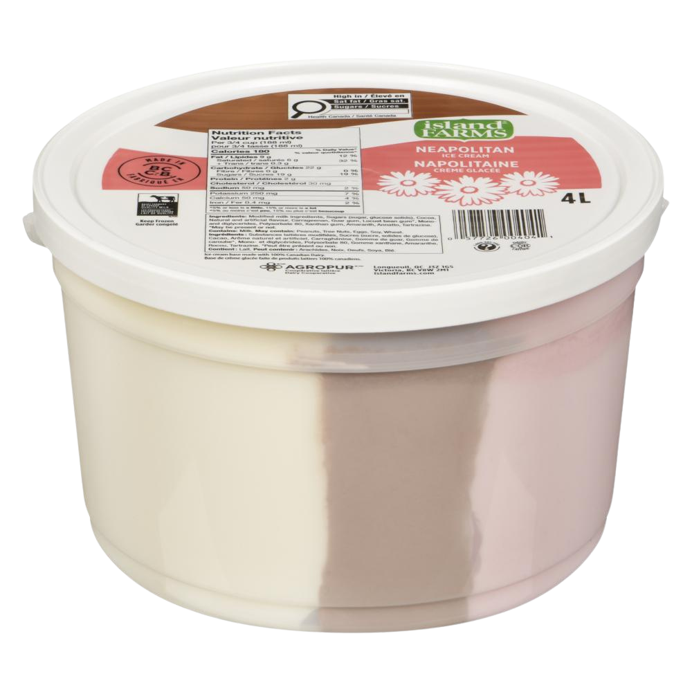 Neapolitan Ice Cream | Island Farms