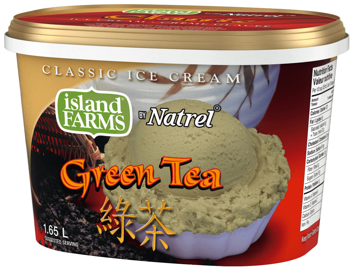 Classic Green Tea Ice Cream | Island Farms