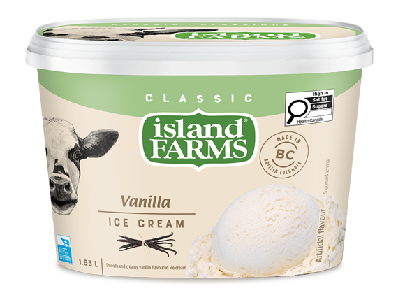Classic Vanilla Ice Cream | Island Farms