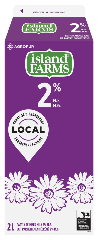 2 Partly Skimmed Milk Island Farms 2 Partly Skimmed Milk Island Farms