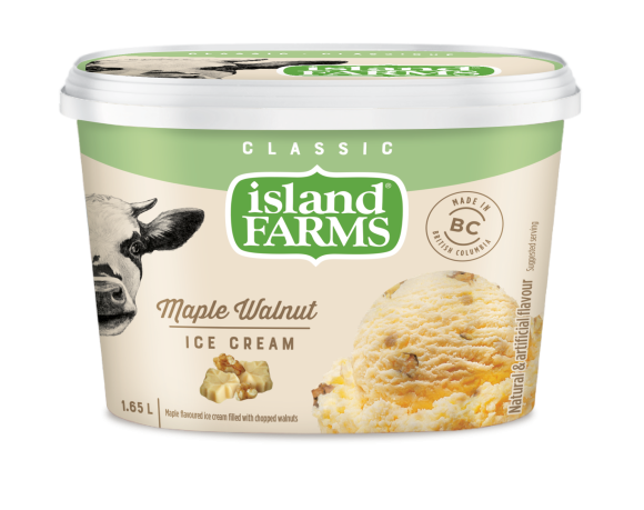 Island Farms Classic Maple Walnut Ice Cream