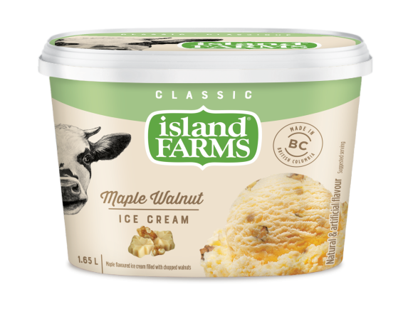 Island Farms Classic Maple Walnut Ice Cream