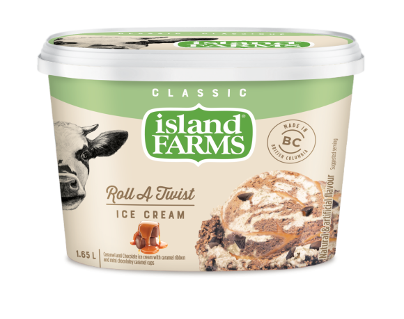 Island Farms Classic Roll-A-Twist Ice Cream