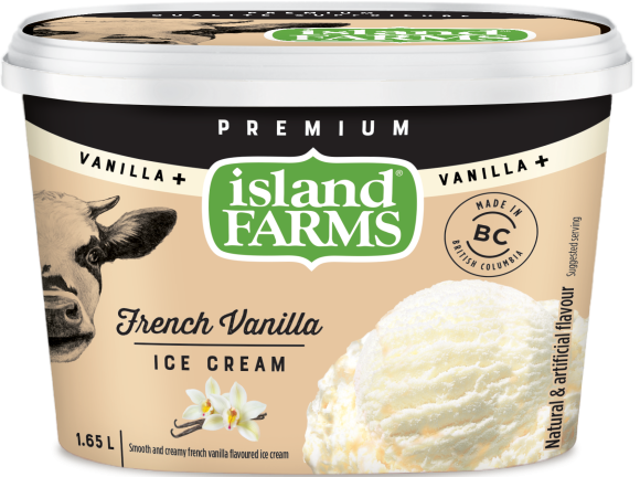 Island Farms Vanilla Plus French Vanilla Ice Cream
