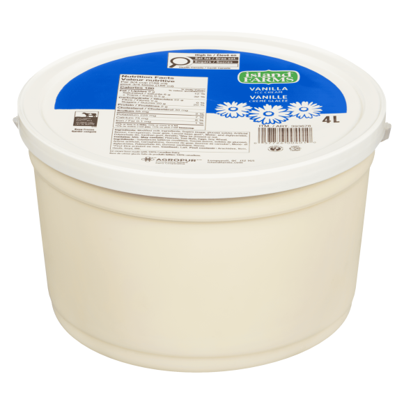 Vanilla Flavoured Ice Cream