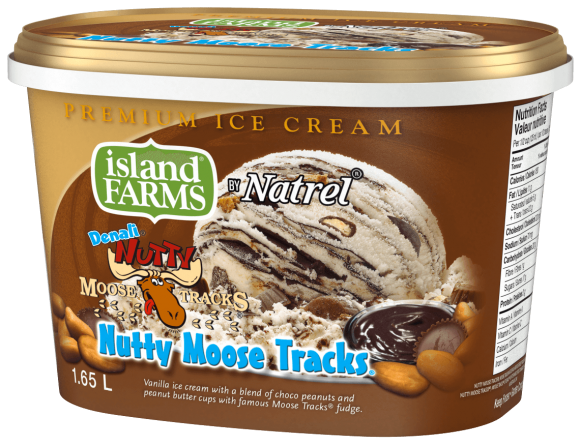 Island Farms Denali Nutty Moose Tracks Ice Cream