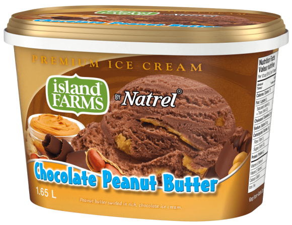 Island Farms Premium Chocolate Peanut Butter Ice Cream