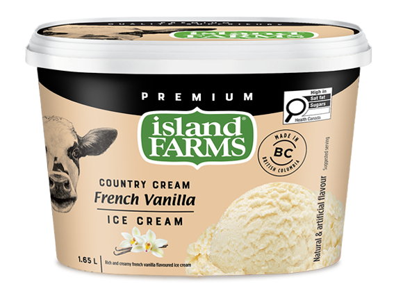 Island Farms Country Cream French Vanilla Ice Cream