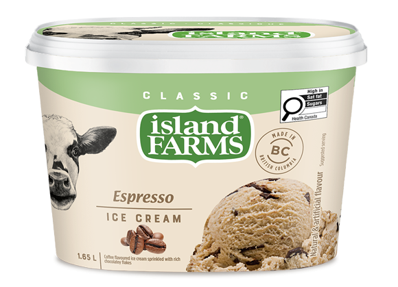 Island Farms Classic Espresso Ice Cream