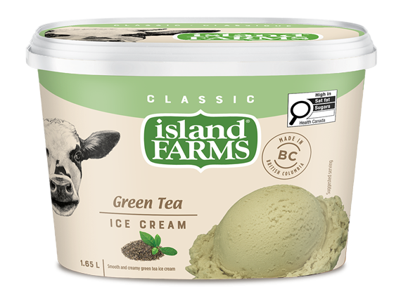 Island Farms Classic Green Tea Ice Cream