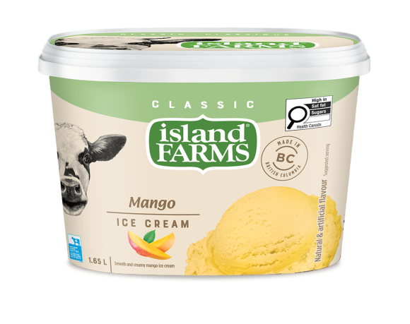 Island Farms Classic Mango Ice Cream