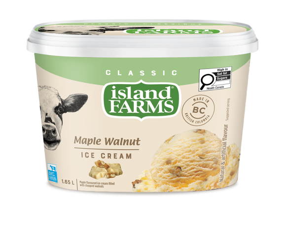 Island Farms Classic Maple Walnut Ice Cream