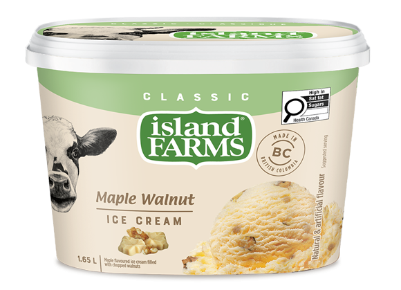 Island Farms Classic Maple Walnut Ice Cream