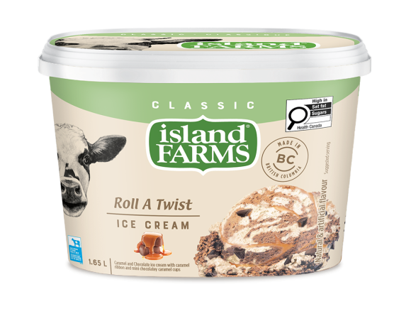 Island Farms Classic Roll-A-Twist Ice Cream