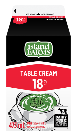 Island Farms by Natrel 18% Table Cream 