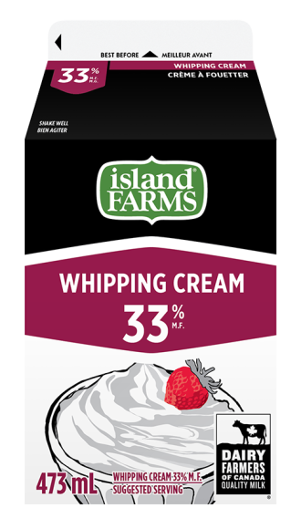 Island Farms by Natrel 33% Whipping Cream 