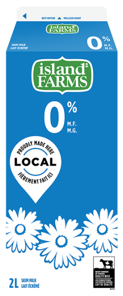 Island Farms Skim Milk Carton 2L