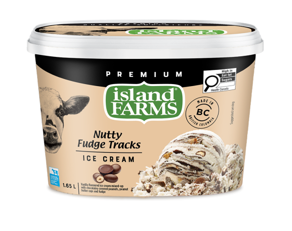 Island Farms Nutty Moose Tracks Ice Cream