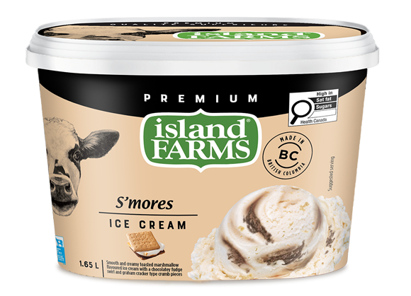 Island Farms S'mores Ice Cream