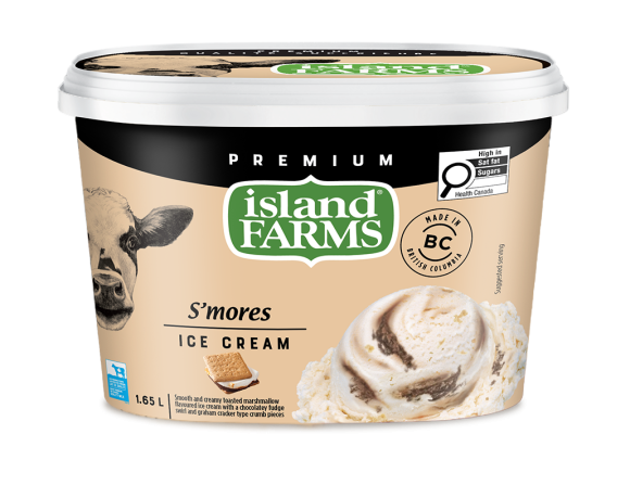 Island Farms S'mores Ice Cream