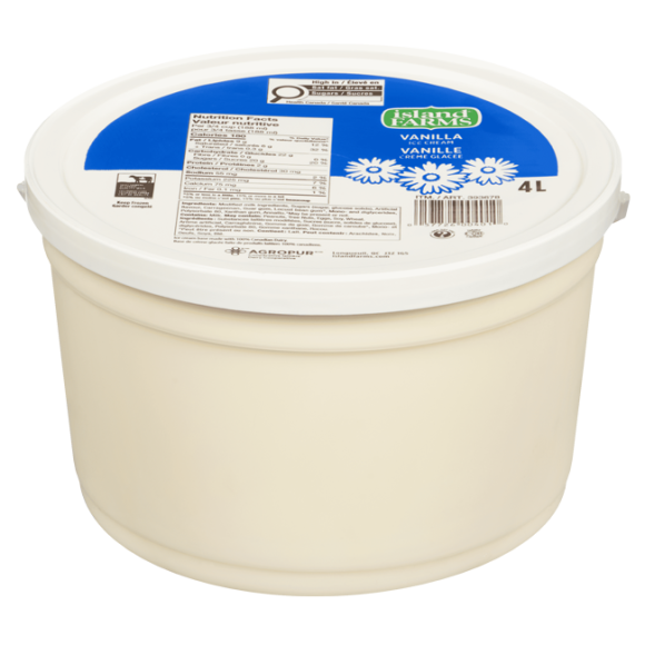 Vanilla Flavoured Ice Cream