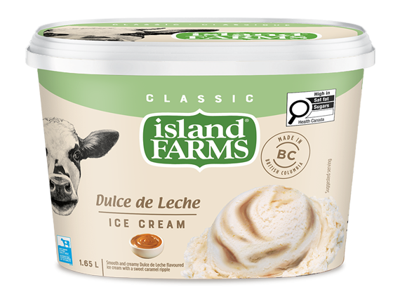 Island Farms Dulce de Leche Ice Cream