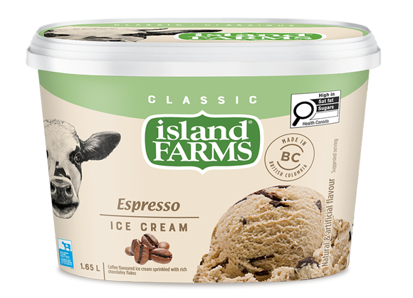 Island Farms Classic Espresso Ice Cream