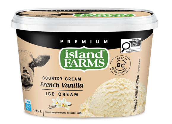 Island Farms Country Cream French Vanilla Ice Cream