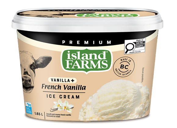 Island Farms Vanilla Plus French Vanilla Ice Cream