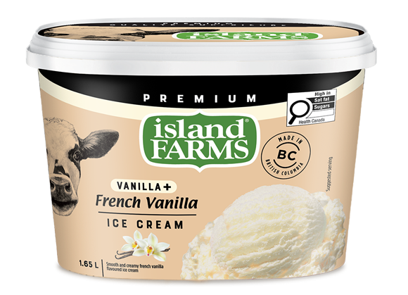 Island Farms Vanilla Plus French Vanilla Ice Cream