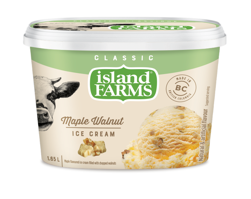 Island Farms Classic Maple Walnut Ice Cream