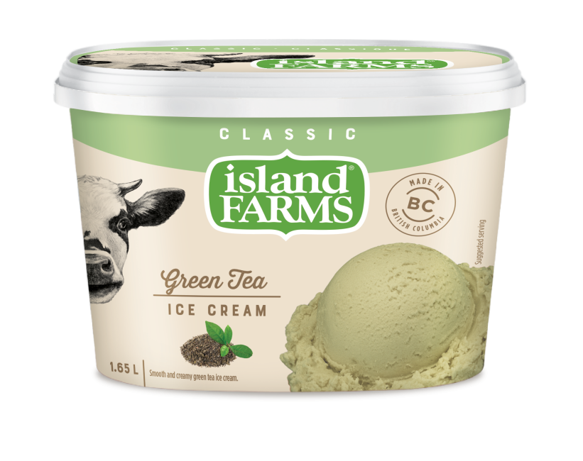 Island Farms Classic Green Tea Ice Cream