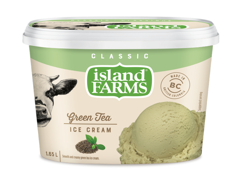 Island Farms Classic Green Tea Ice Cream