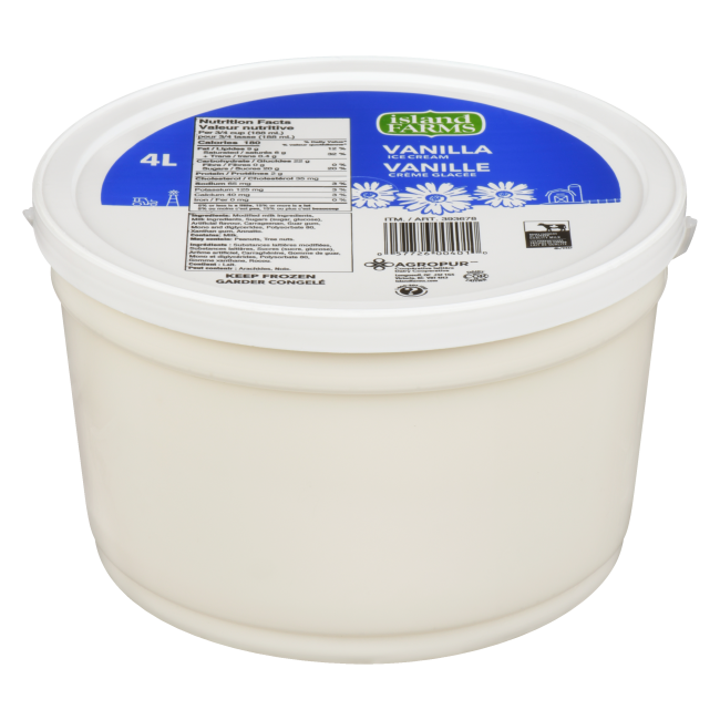 Island Farms Vanilla Ice Cream 4L