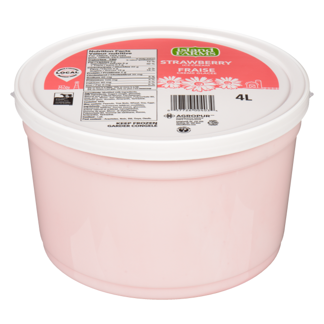 Island Farms Strawberry Ice Cream