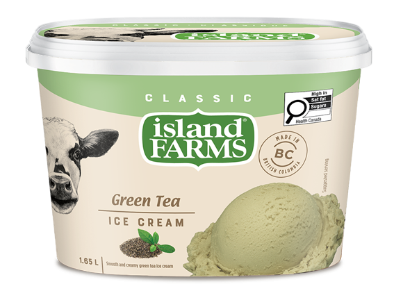 Island Farms Classic Green Tea Ice Cream