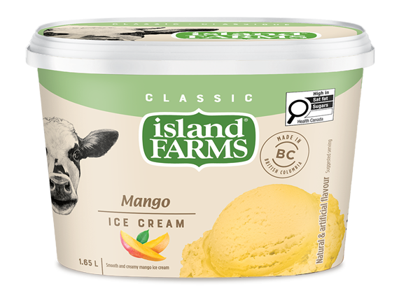 Island Farms Classic Mango Ice Cream