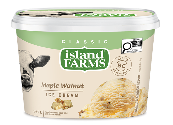Island Farms Classic Maple Walnut Ice Cream