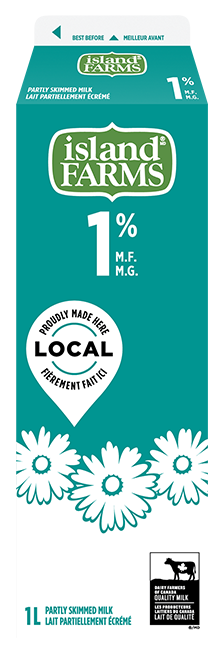 Island Farms 1% Milk Carton 1L