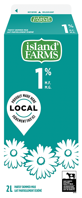 Island Farms 1% Milk Carton 2L
