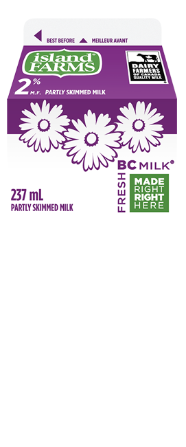 Island Farms 2% Milk Carton 237mL