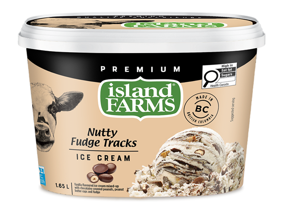 Island Farms Nutty Moose Tracks Ice Cream