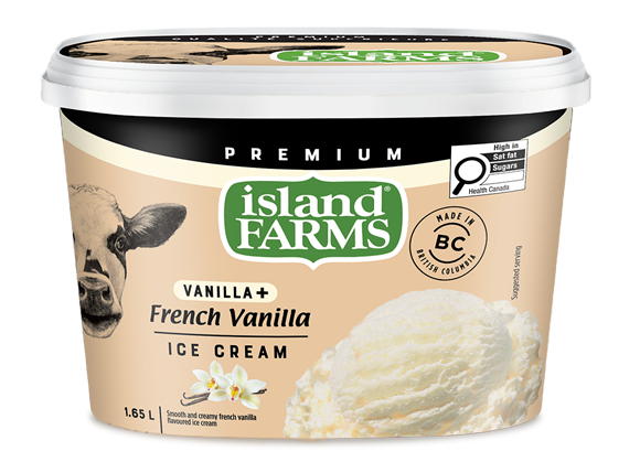 Island Farms Vanilla Plus French Vanilla Ice Cream