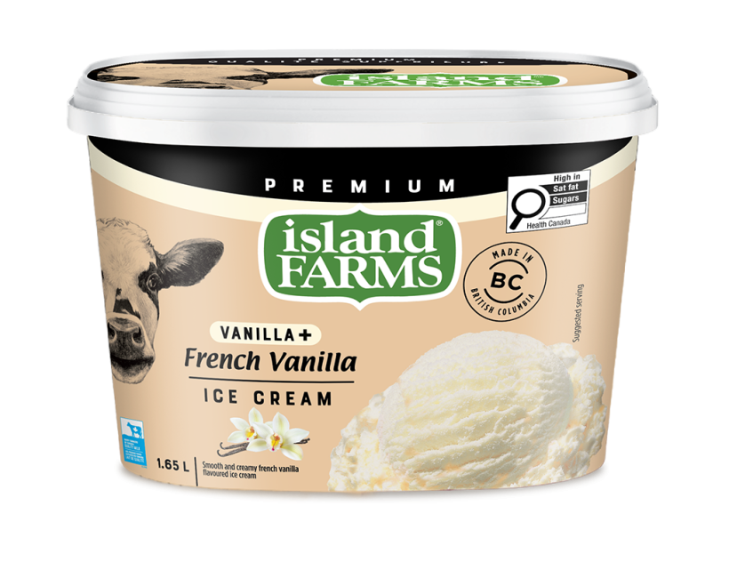 Island Farms Vanilla Plus French Vanilla Ice Cream