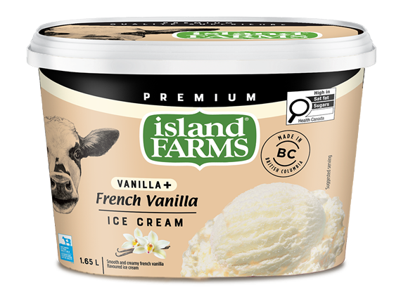 Island Farms Vanilla Plus French Vanilla Ice Cream Island Farms Vanilla Plus French Vanilla Ice Cream