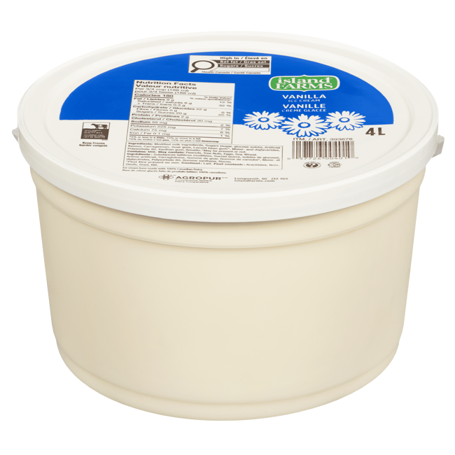 Island Farms Vanilla Ice Cream 4L