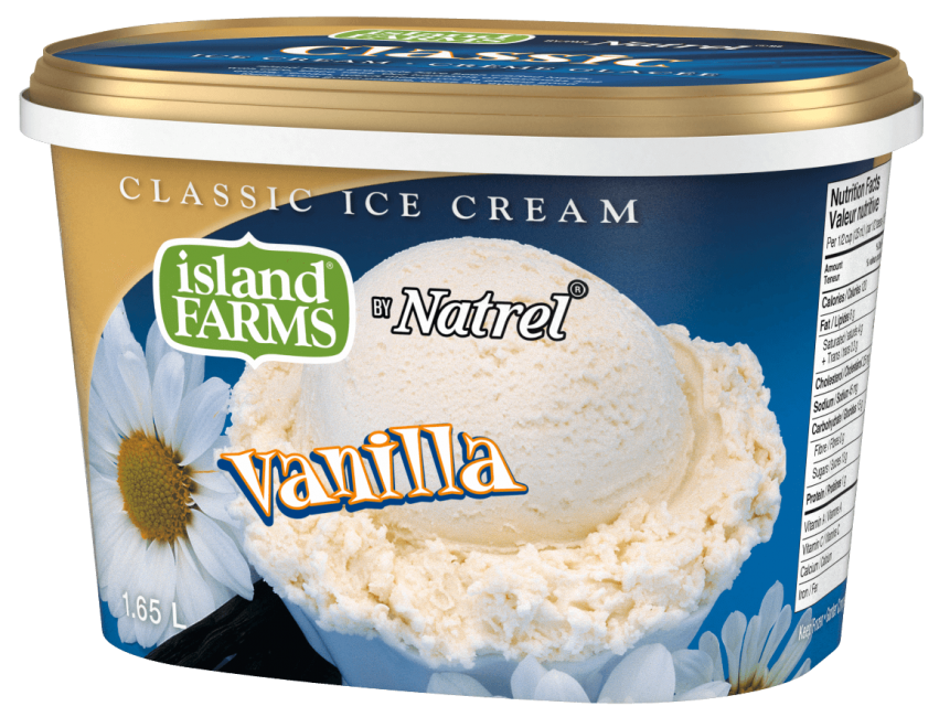 Classic Vanilla Ice Cream Island Farms