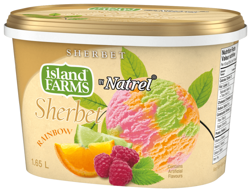Rainbow Sherbet Island Farms