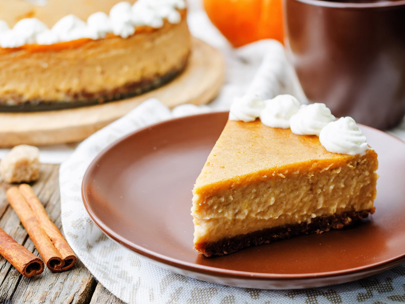 Extra Creamy Pumpkin Cheesecake